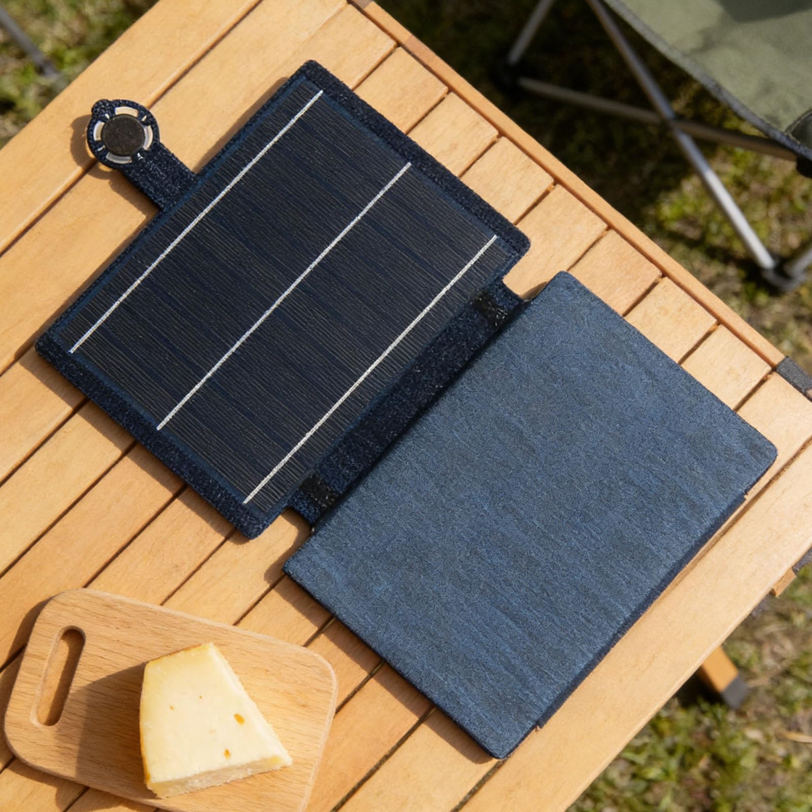 Monokrystaliczny powerbank solarny 28 W z portem USB typu C, składane, monokrystaliczne ogniwo słoneczne, wysoki współczynnik konwersji do oświetlenia ogrodowego na zewnątrz