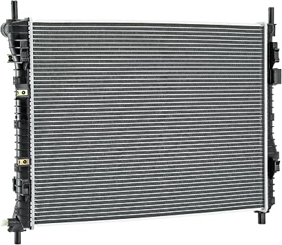 Aluminum Core Radiator For 2015-2022 Ford Mustang GT 3.7L V6 5.0L V8 Radiador Automotive Replacement Engine Radiators 2016 2017 2018 2019 2020 2011#13489