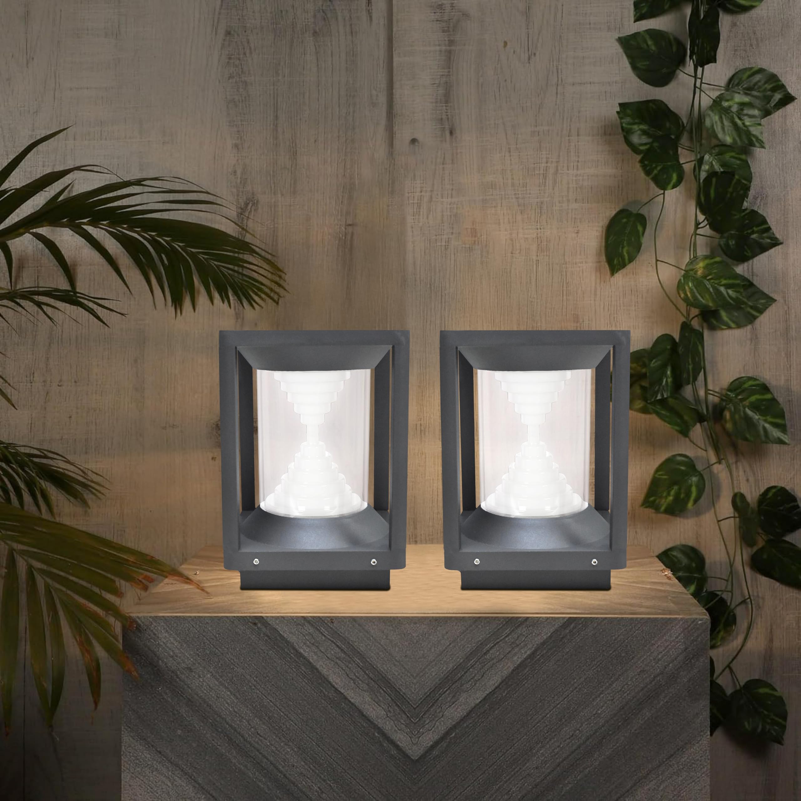 Forus Gate Lamp - Unbreakable Outdoor Post Light -17 Forus Gate Lamp - Unbreakable Outdoor Post Light -17