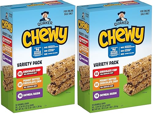 Miniatura 8 de Quaker Barras de granola masticables, S'mores, 58