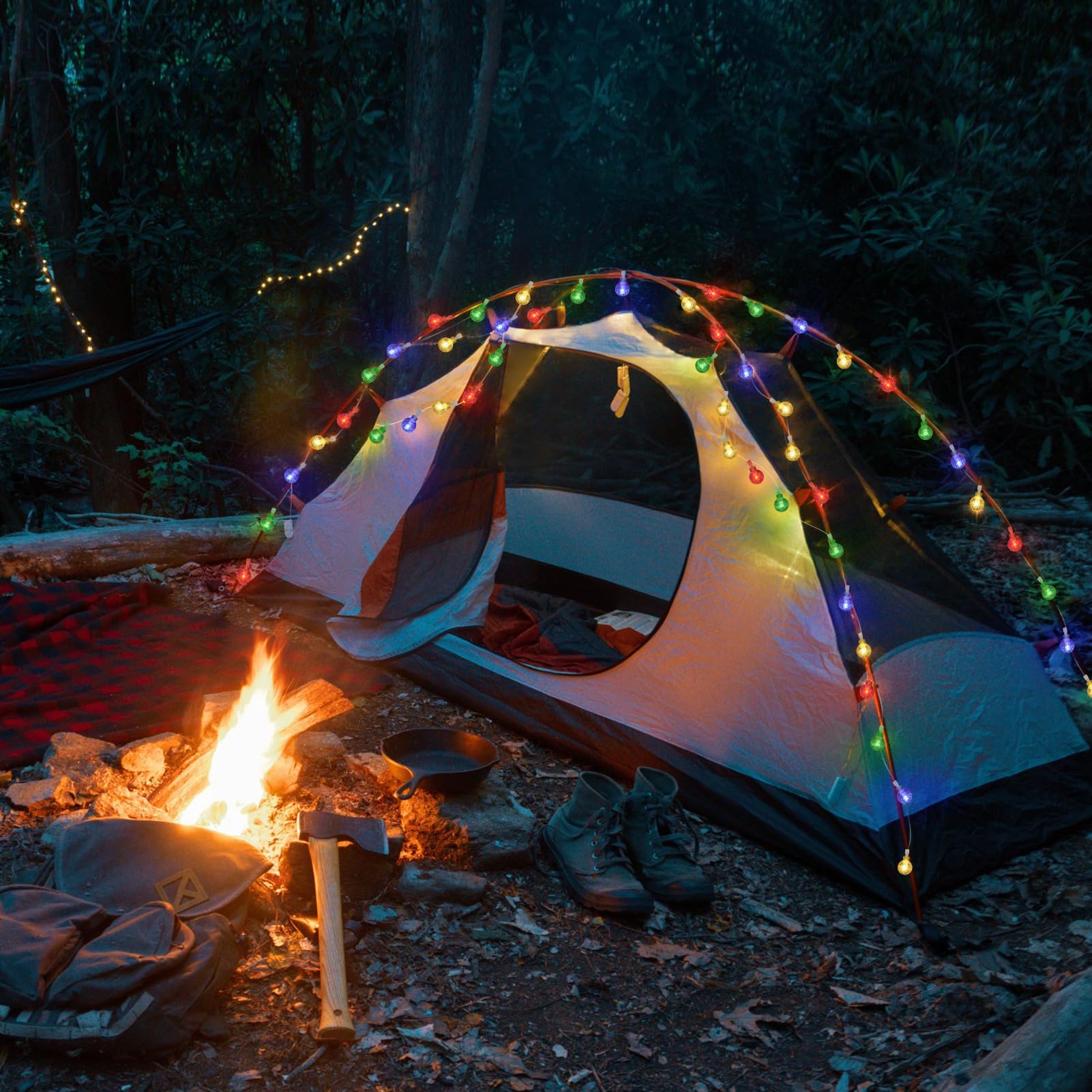 Amazon.com: 98.4ft 300LED Globe String Lights Outdoor
