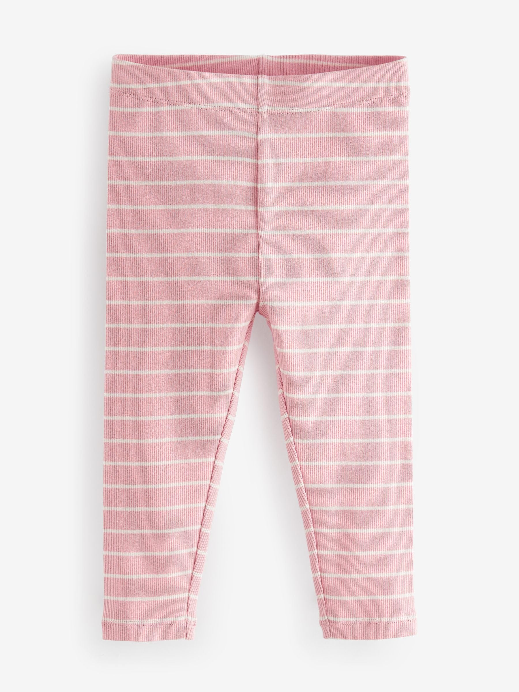 NEXT Niñas Pack de 5 Leggings Acanalados
