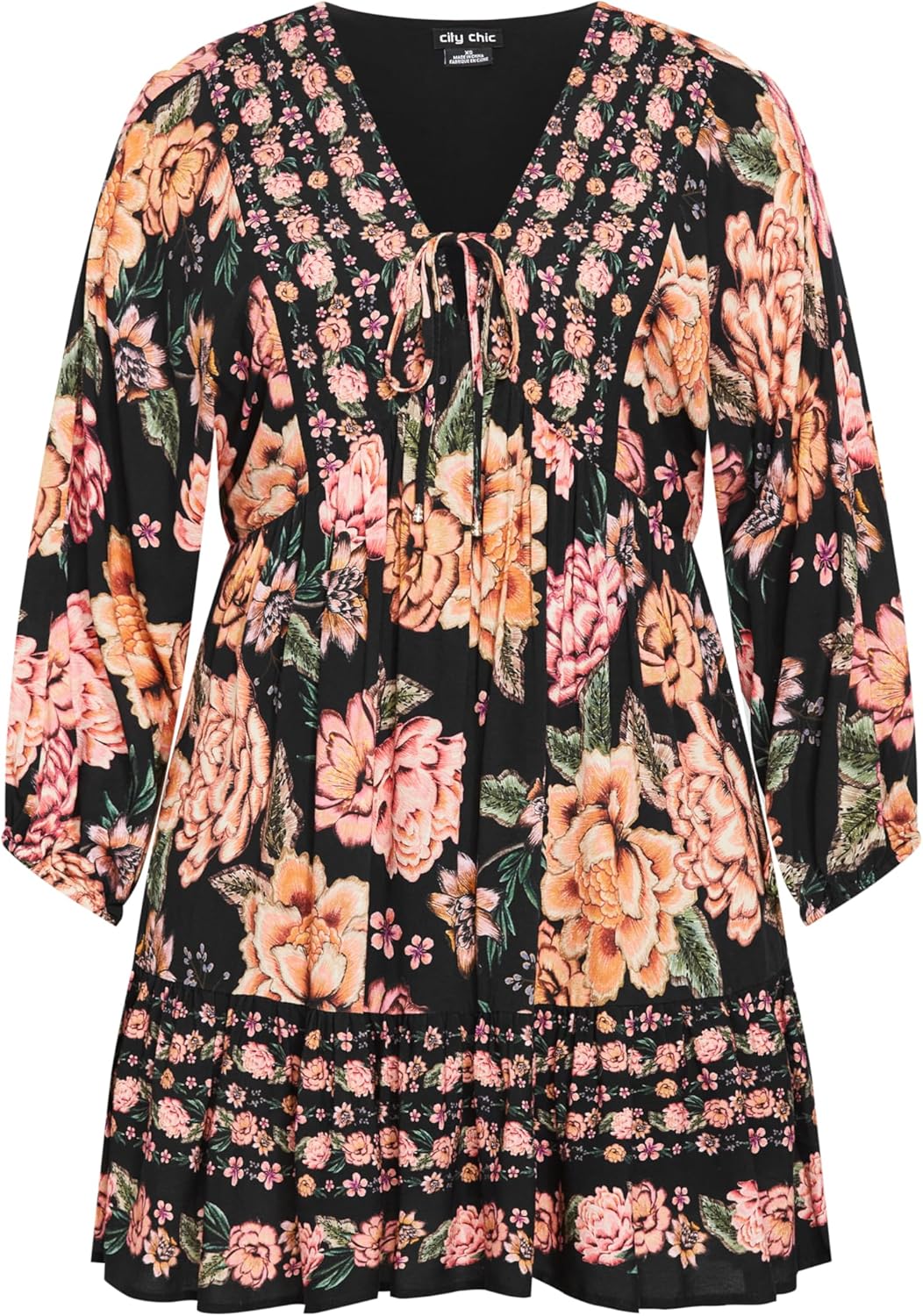 City Chic Womens Dress - Divine Mini Border - Image 3