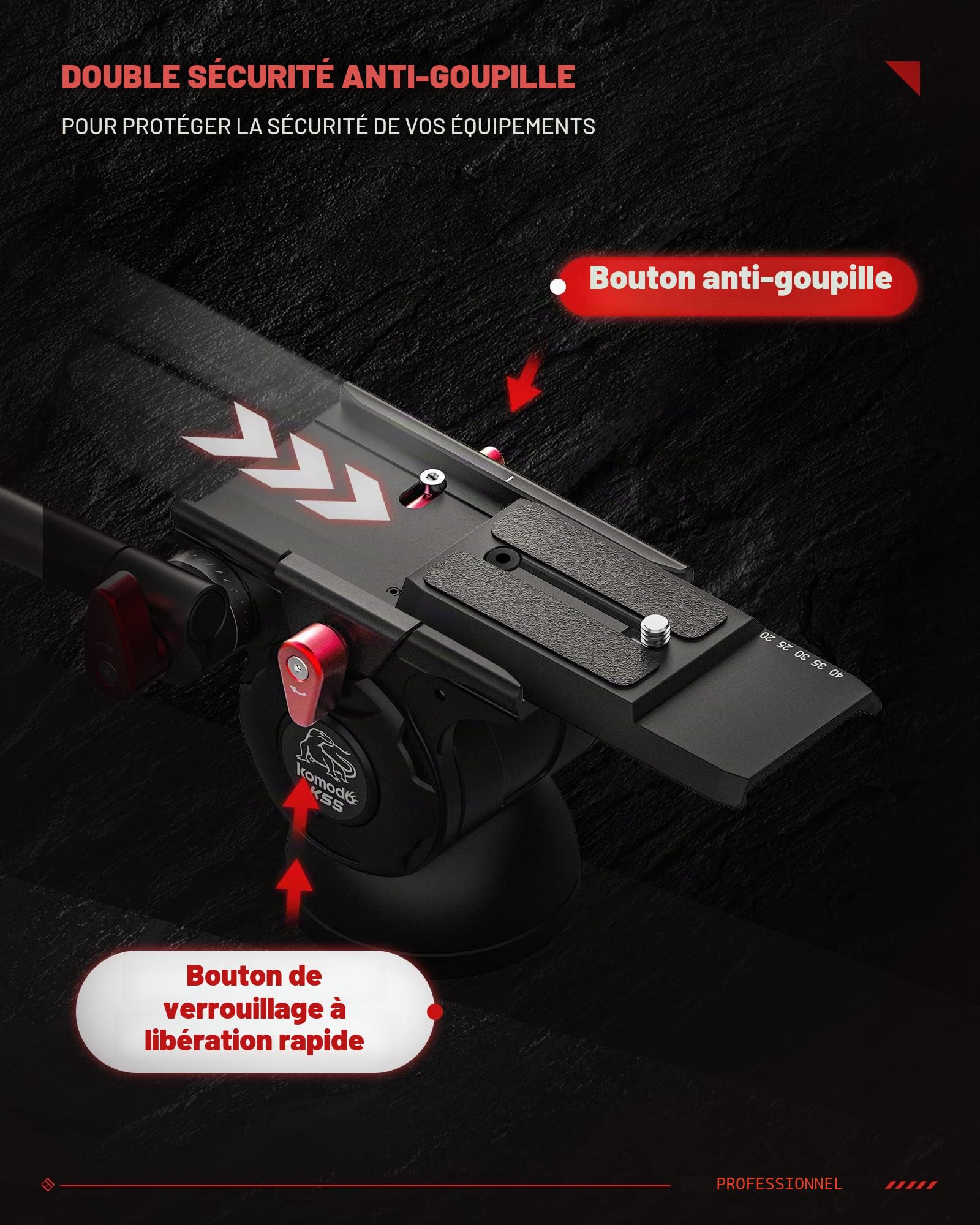 iFootage Komodo K5S Fluid Head