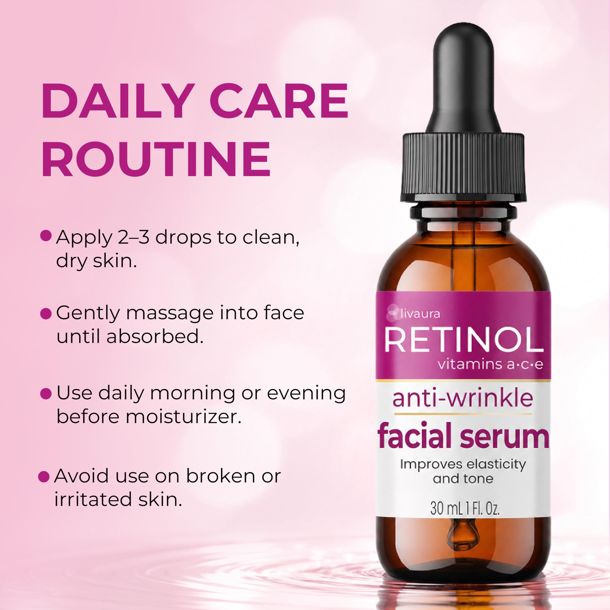 Skincare Retinol Anti-Falten-Serum 30 ml