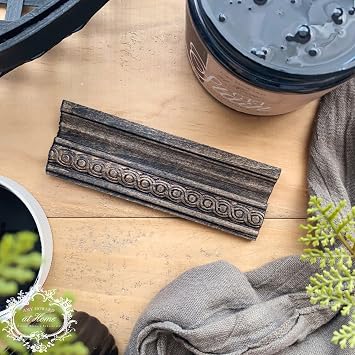 Amy Howard at Home - Water-Based Gel Stain - Vintage and Antique Furniture Restoration - Great on Wood - Kensington Black Glaze Finish (16 oz)