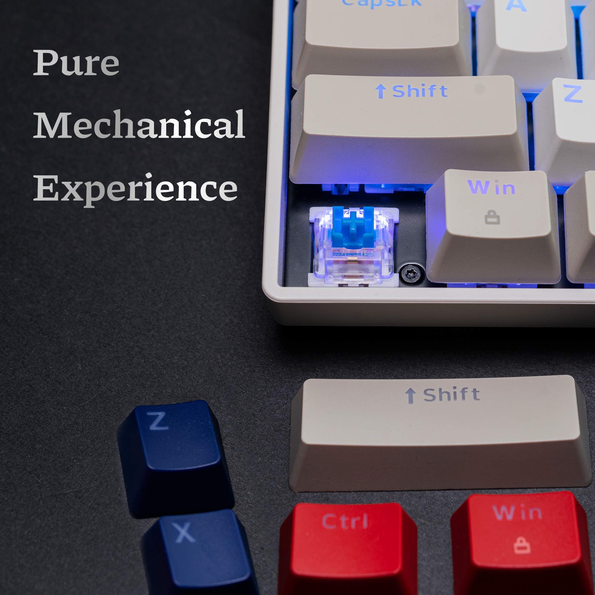 Buy Newmen GM610 Mechanical Gaming Keyboard,60 Mini Keyboard with