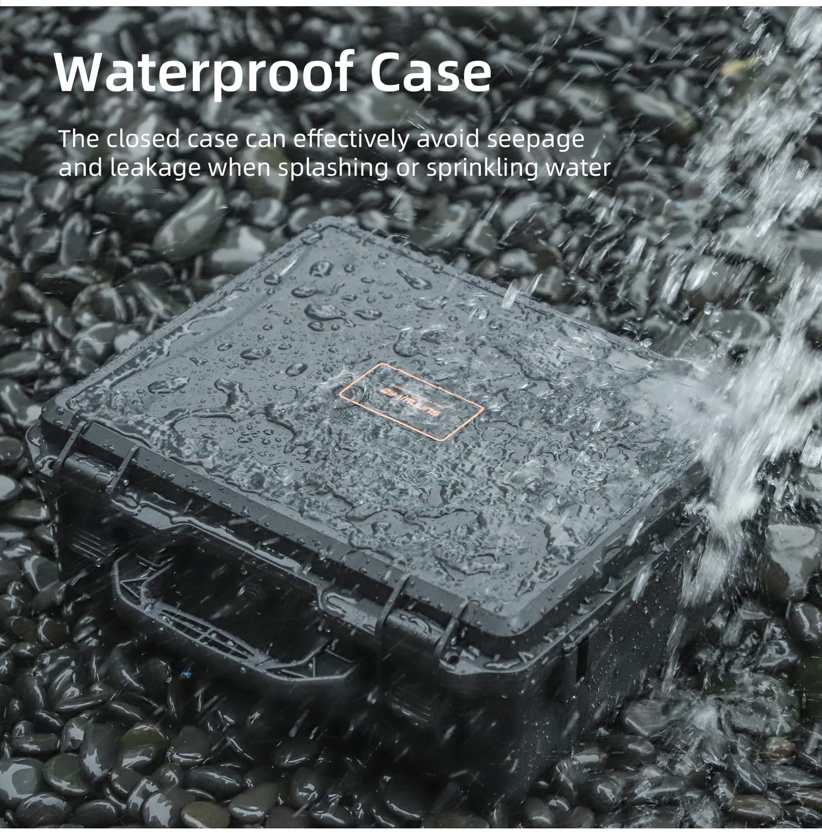 Custodia di sicurezza impermeabile per DJI Avata 2 Custodia rigida di grande capacità Organizer Bag Protezione contro le cadute Valigia esterna per FPV Telecomando Occhiali Accessori
