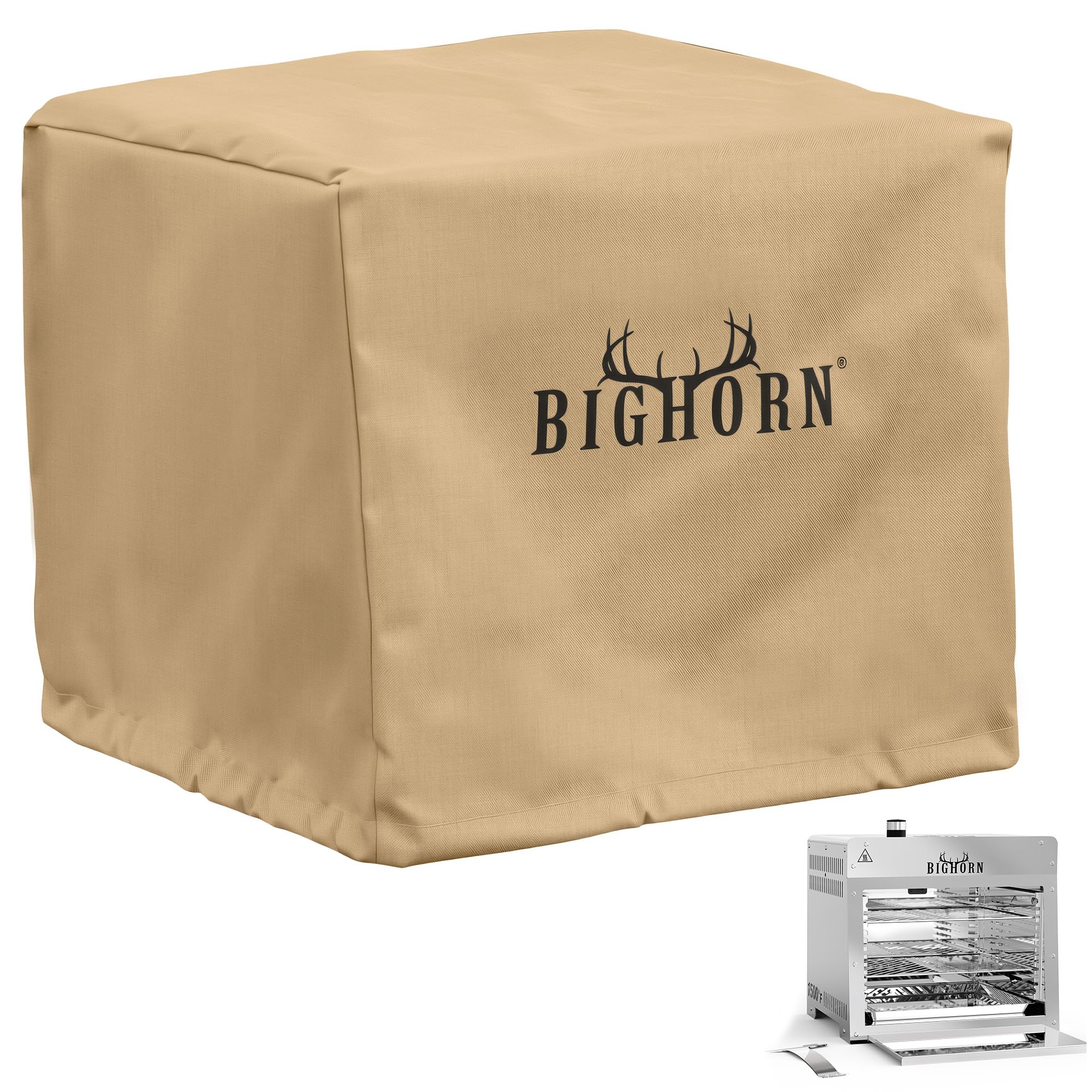 BIG HORN OUTDOORS Infrared Gas Grill Cover, Heavy-Duty Waterproof & Anti-UV Protection for Outdoor Grilling Gear