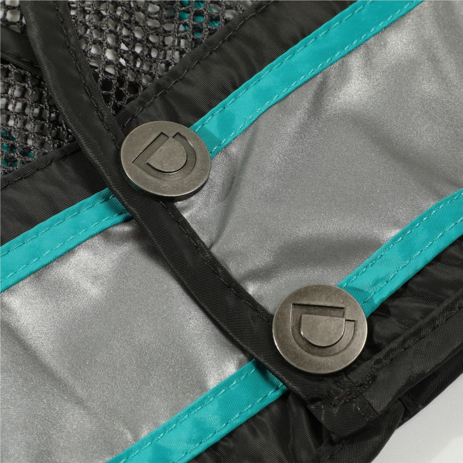 Industrielle Warnweste Wasserdicht Reflektierende Sicherheitsjacke Mit V-Ausschnitt, Fahrradweste for Nachtfahrten ReißVerschluss Reflektierende Weste