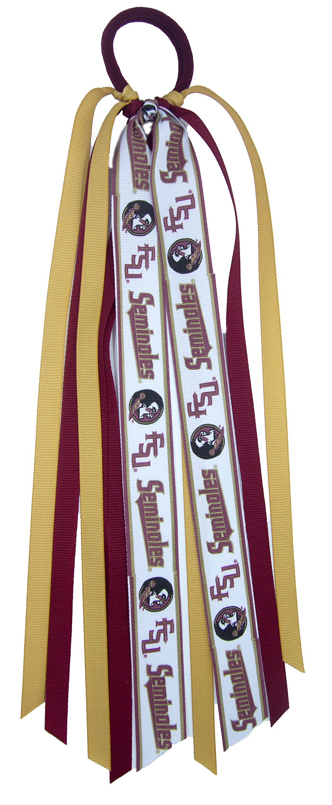 Divine CreationsNCAA Florida State Seminoles Girls ES1-Fsufsu Fan Tails, Garnet, One Size
