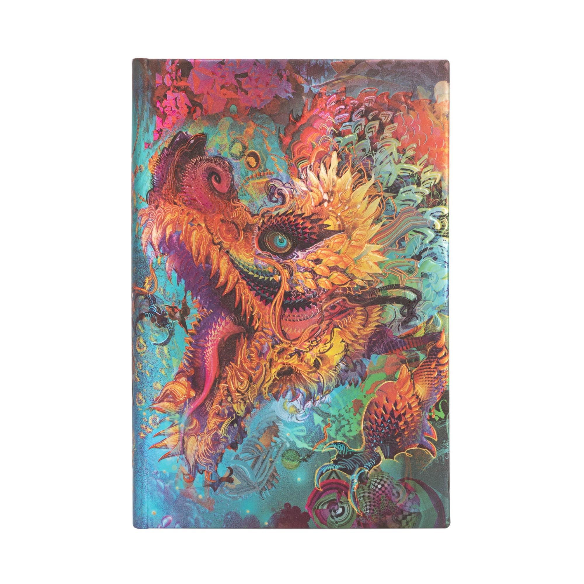 Humming Dragon Mini Lined Hardcover Journal, 176pg, 85GSM by Paperblanks (Android Jones Collection)