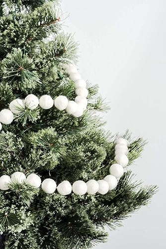 Nivas Decoración de árbol de Navidadguirnalda de Navidadguirnalda de fieltro de bolapancarta navideñadecoración de X-Masdecoración del hogar de