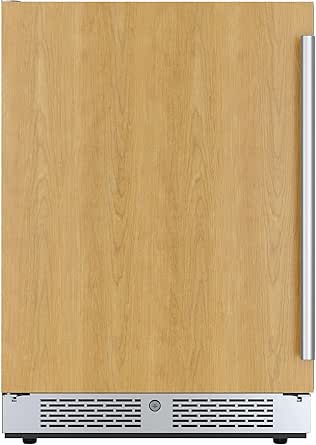 Avallon AWBC242PRSLH 24 Inch Wide 14 Bottle Capacity and 82 Can Capacity Panel Ready Wine and Beverage Cooler