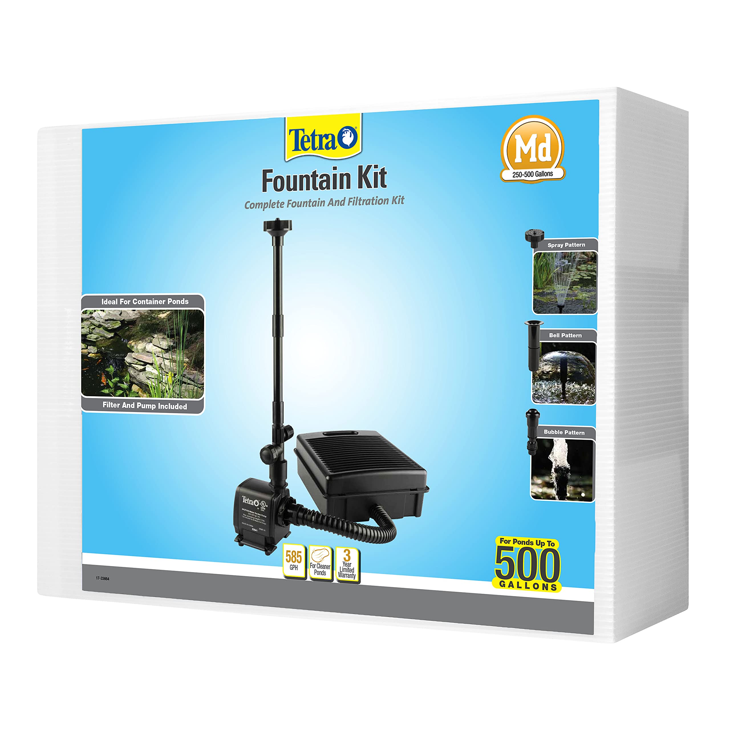 Tetrapond filtración Kit de Fuente
