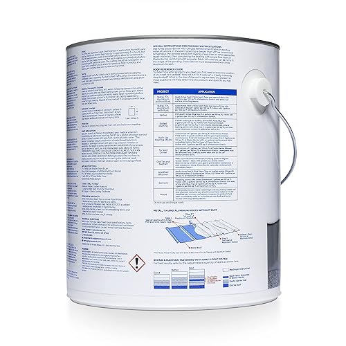 Miniatura 2 de Laboratorios de Investigación AMES MSS1 Pintura para techo de máximo estiramiento, 1 galón, blanco