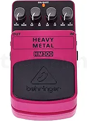 Behringer HM300 Pedal para Guitarra Heavy Metal
