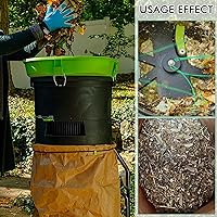 Vista 5 de THTEN LM71313 Línea de repuesto flexible en línea A, compatible con trituradora de hojas eléctrica Earthwise de 13 amperios con cable, paquete de 40