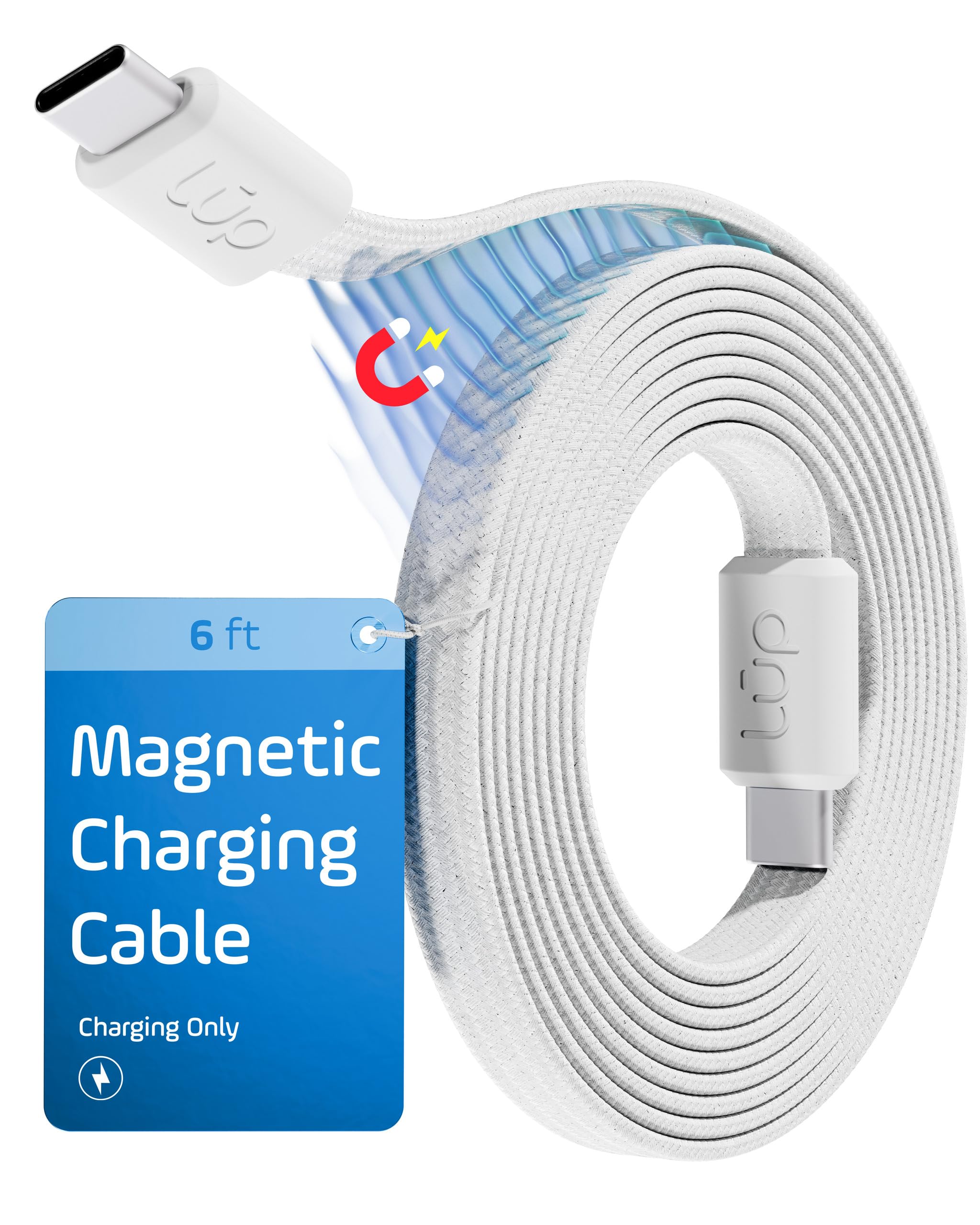 Magnetic Cable | 6.0ft | USB-C to USB-C | Charging only