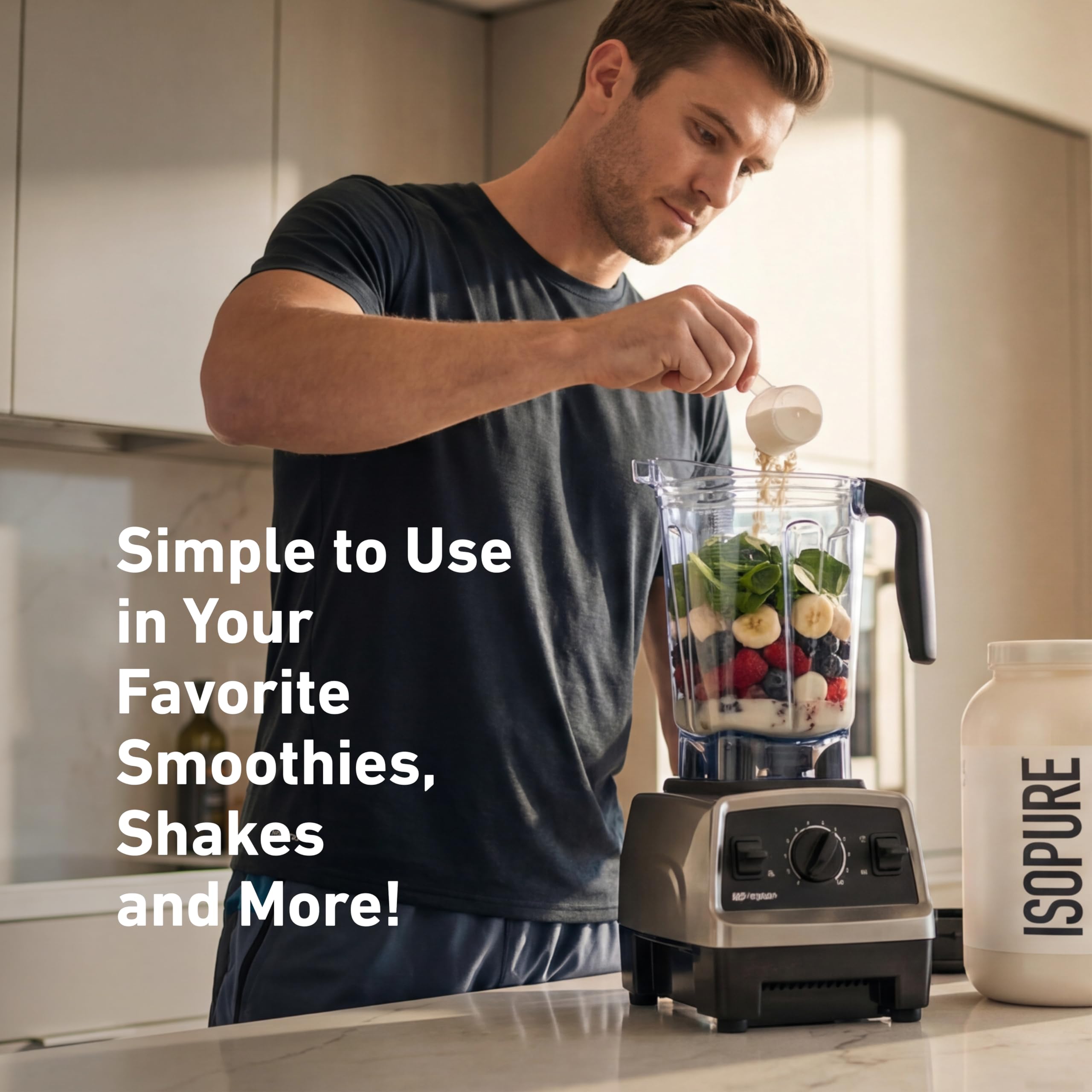 Isopure Zero Carb Whey Isolate Protein Powder, Creamy Vanilla 1 LB — Amazon image 6