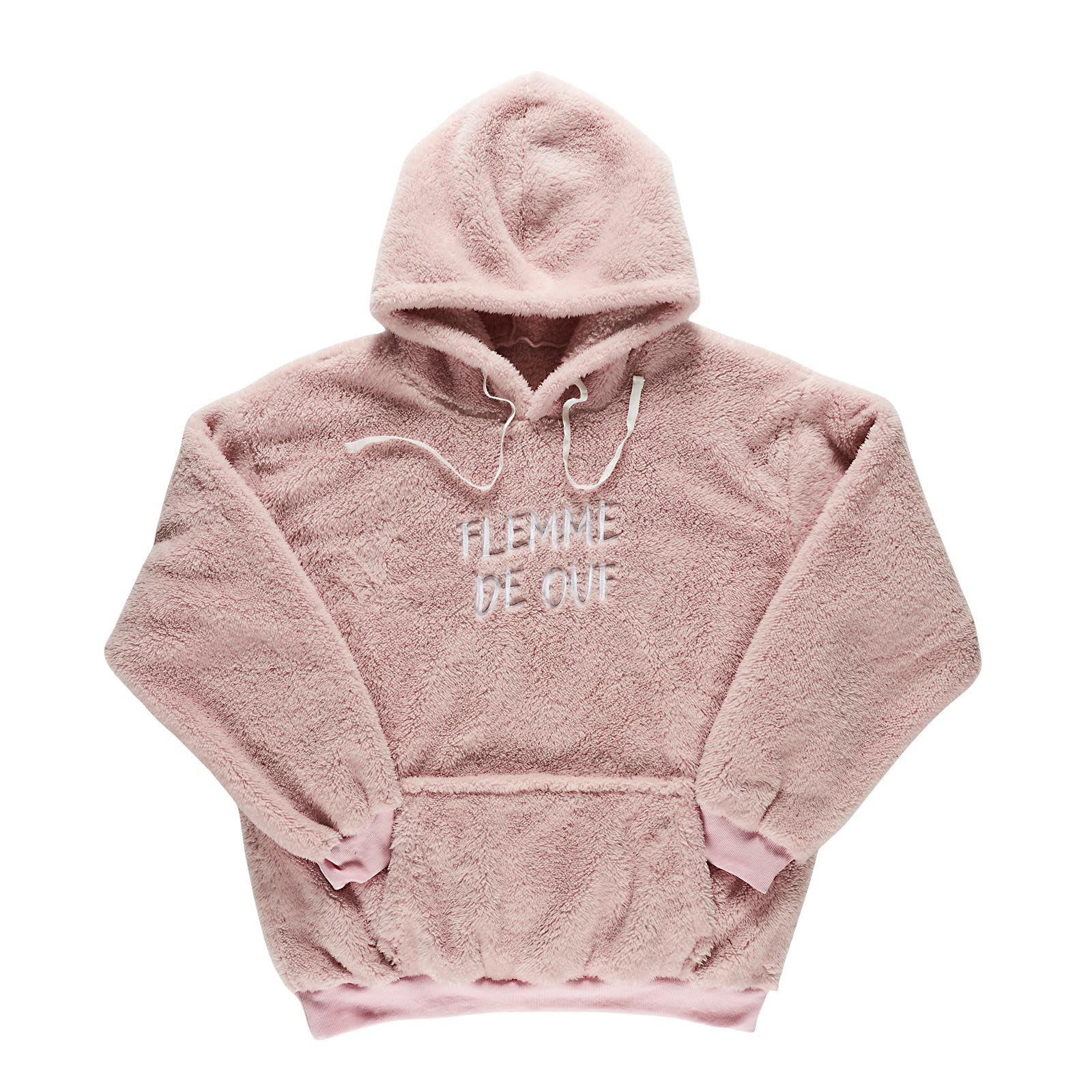 Hoodie rose moderne pour toutes occasions The Concept Factory taille M