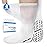 Bulinlulu Extra Width Diabetic Socks Men Women-4 Pairs Wide Edema Sock for Swollen Feet,Non Slip Cast Bariatric Socks 13-15,Hospital Socks with Grips, Lymphedema Socks(4 White)