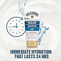 Vista 5 de Gold Bond Ultimate Healing Crema de manos, 3 onzas, dura a través del lavado de manos