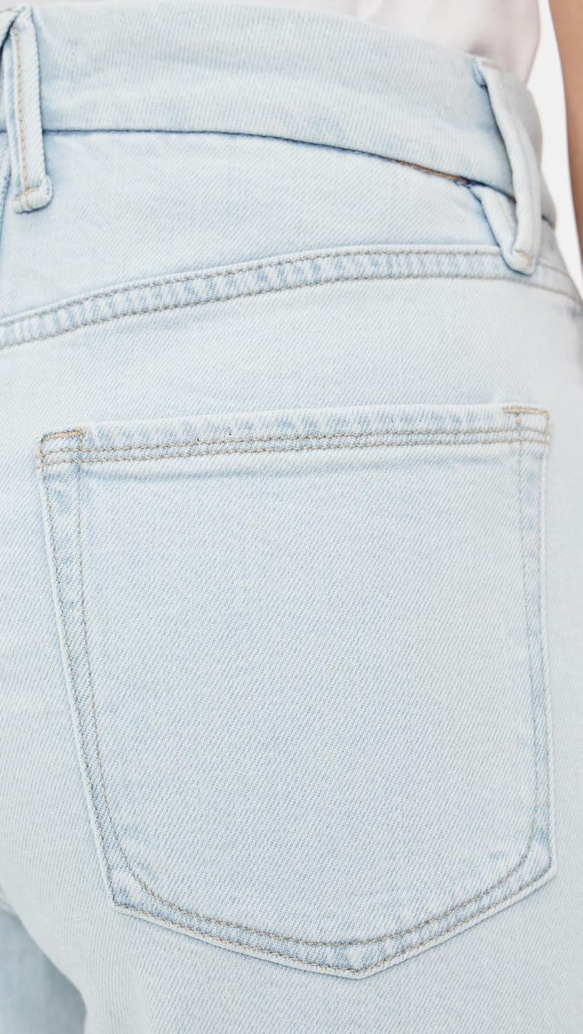 Good American Women's Good Icon Straight Ankle Jeans - Image 6