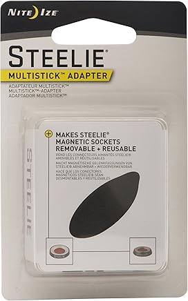 Nite Ize Steelie Multistick Adapter Makes Magnetic Sockets Reusable (2-Pack) Nite Ize Steelie Multistick Adapter Makes Magnetic Sockets Reusable (2-Pack)