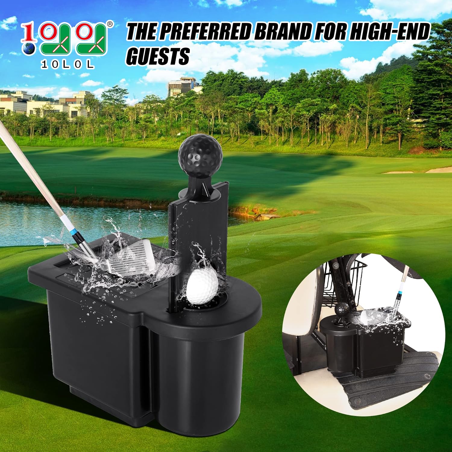 ALLY-MAGIC Y4-GEFQGQJS Lot De 3 Brosses Pour Club De Golf 3