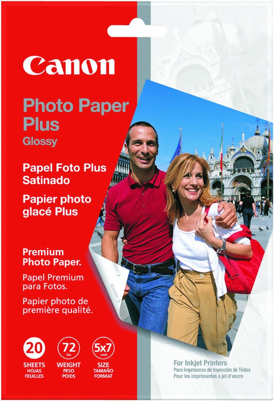 Canon PP201 4Inch x 6Inch Photo Paper Plus Glossy (20 Sheets/Package