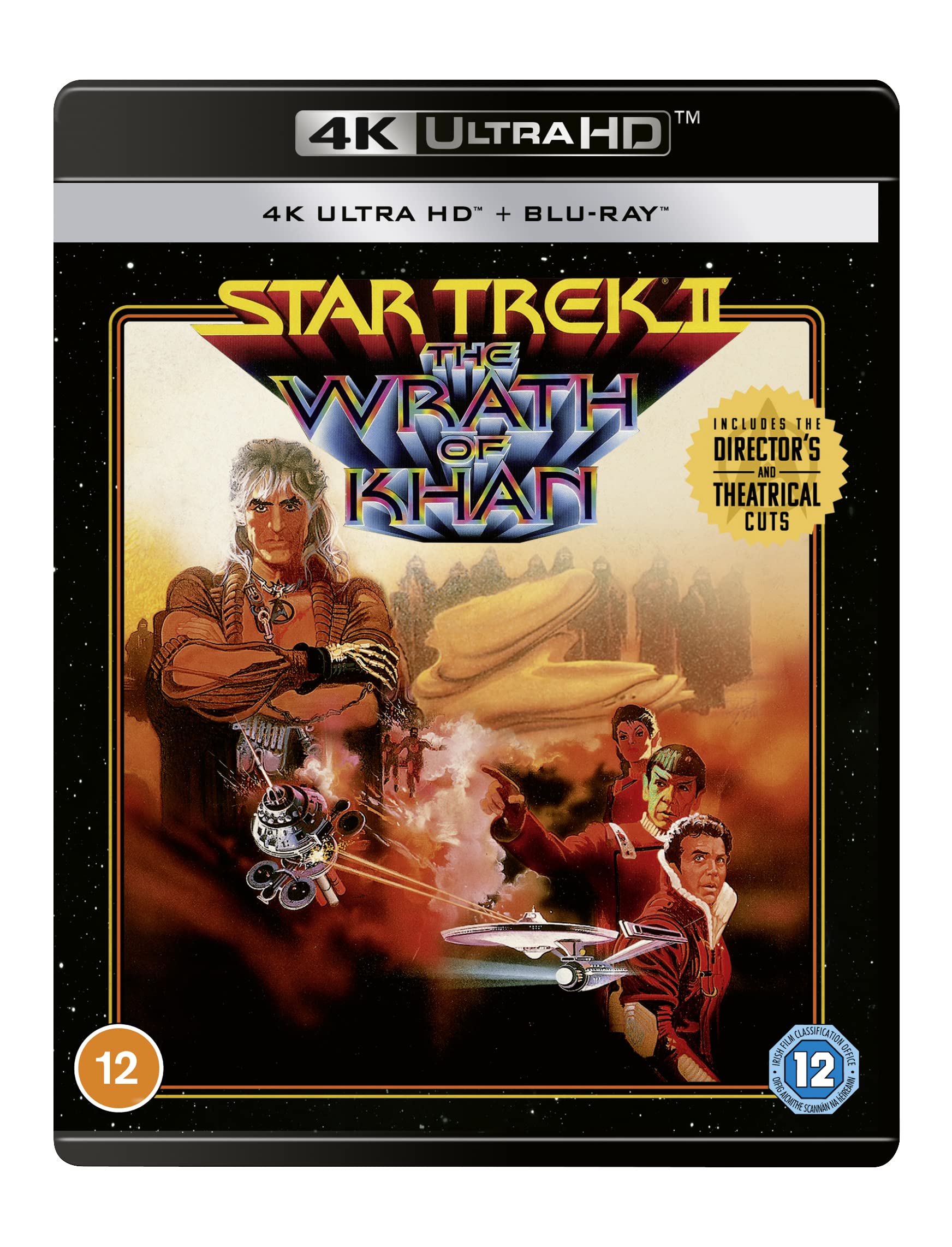 Star Trek II: The Wrath of Khan 4K UHD [Blu-ray] [Region A & B & C]