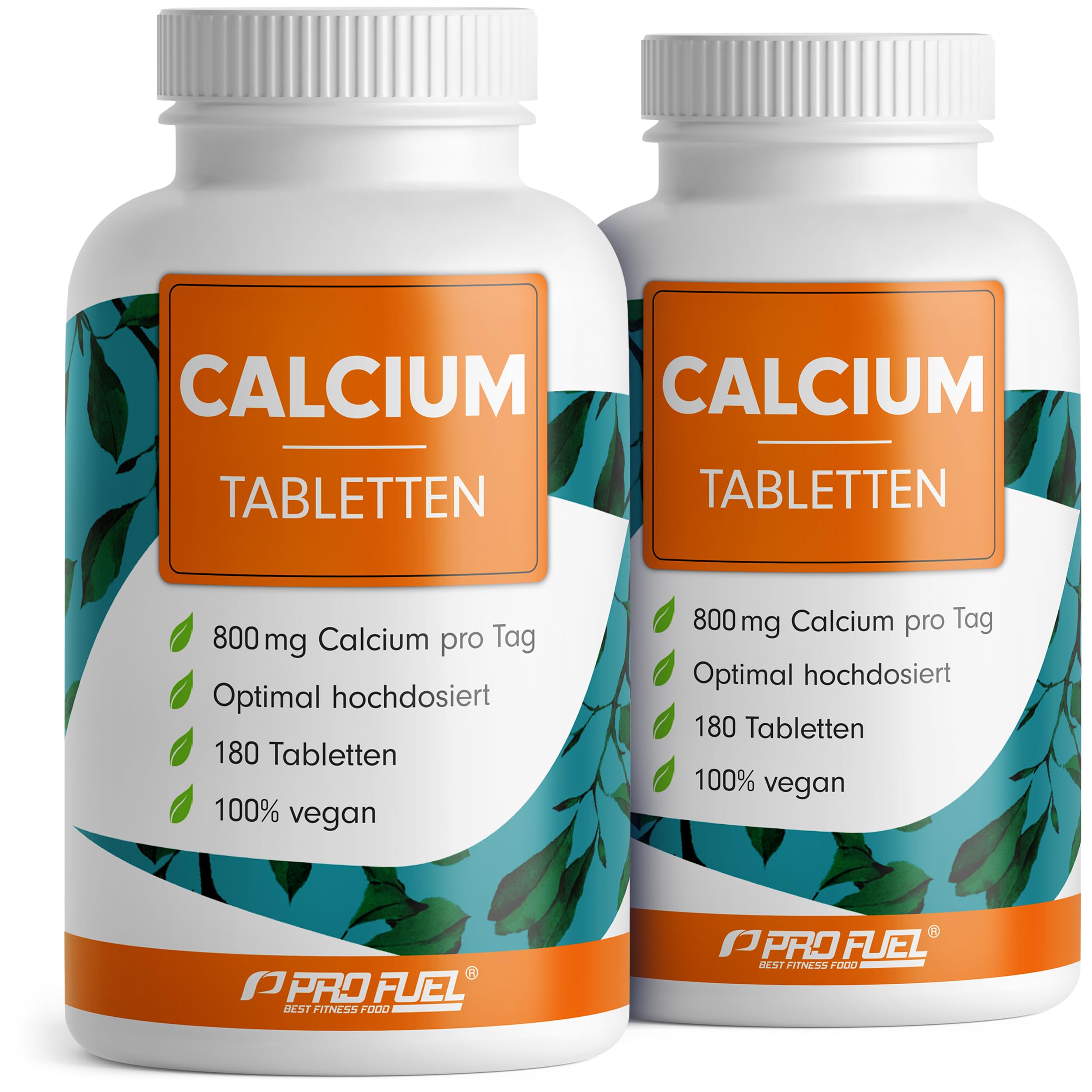 Calcium Tabletten 360x - optimal hochdosiert mit 800 mg Calcium pro Tag - Erhalt normaler Knochen & Zähne - hochwertiges Calciumcarbonat - laborgeprüft mit Zertifikat - 100% vegan - 6-Monatsvorrat