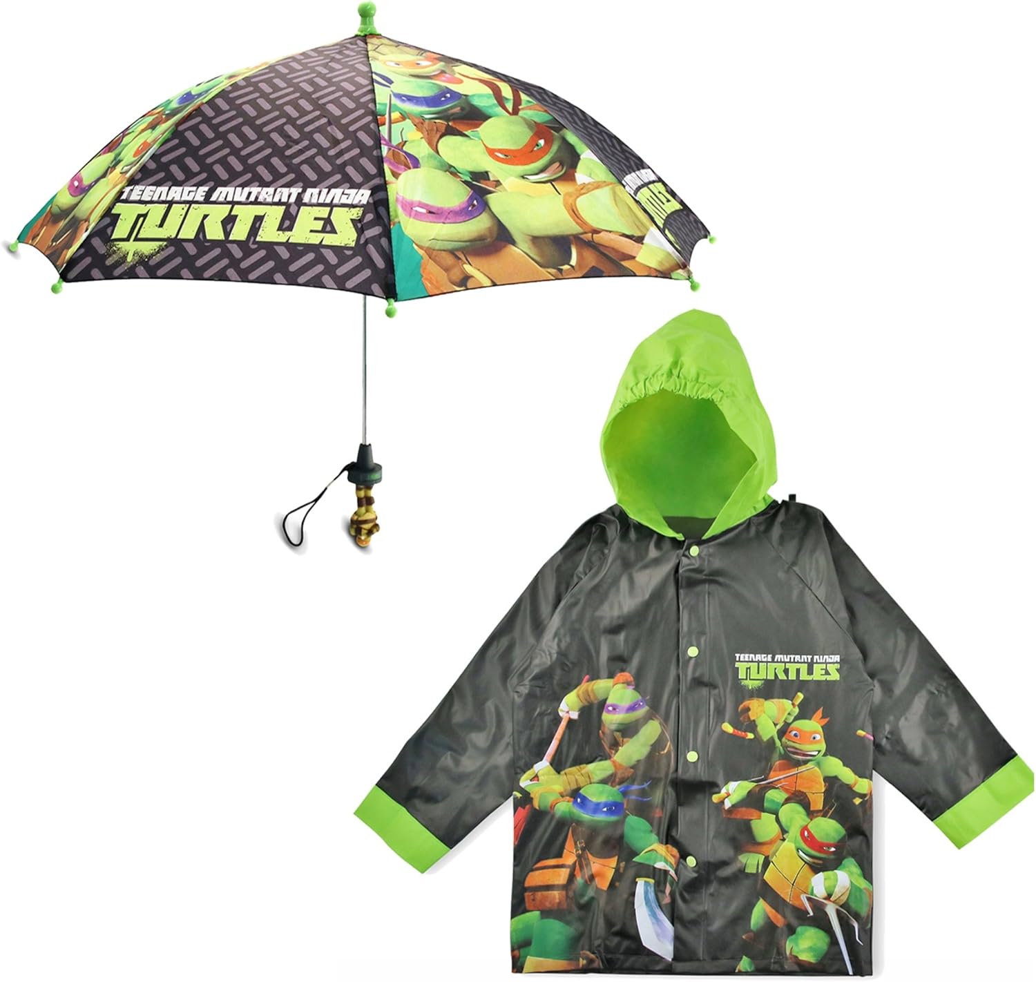 Parapluie Enfant Teenage Mutant Ninja Turtles - 22 Pouces - Nickelodeon 2016 - Neuf Avec étiquette