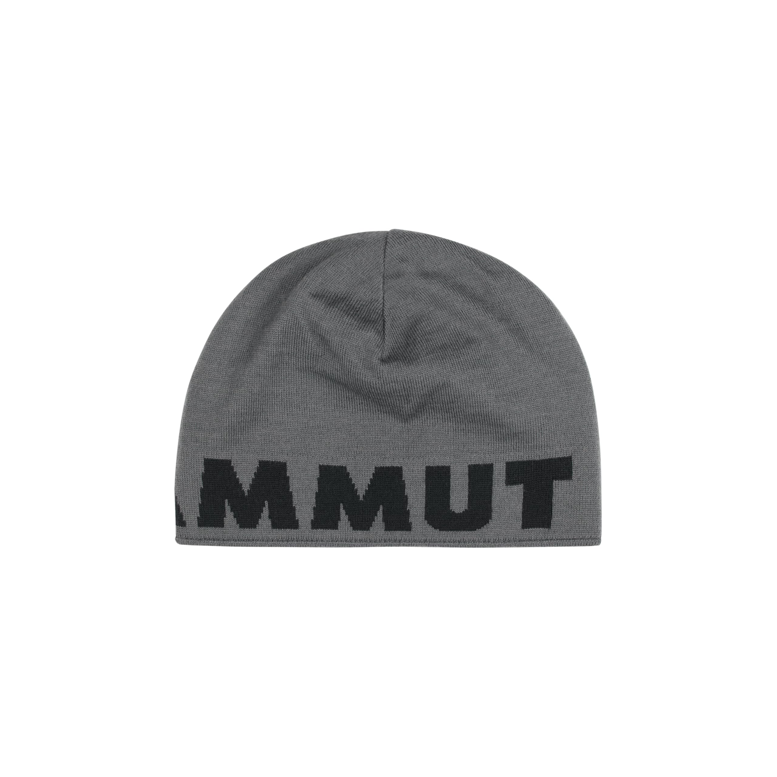 Mammut Logo Beanie, Steel-Black, One Size