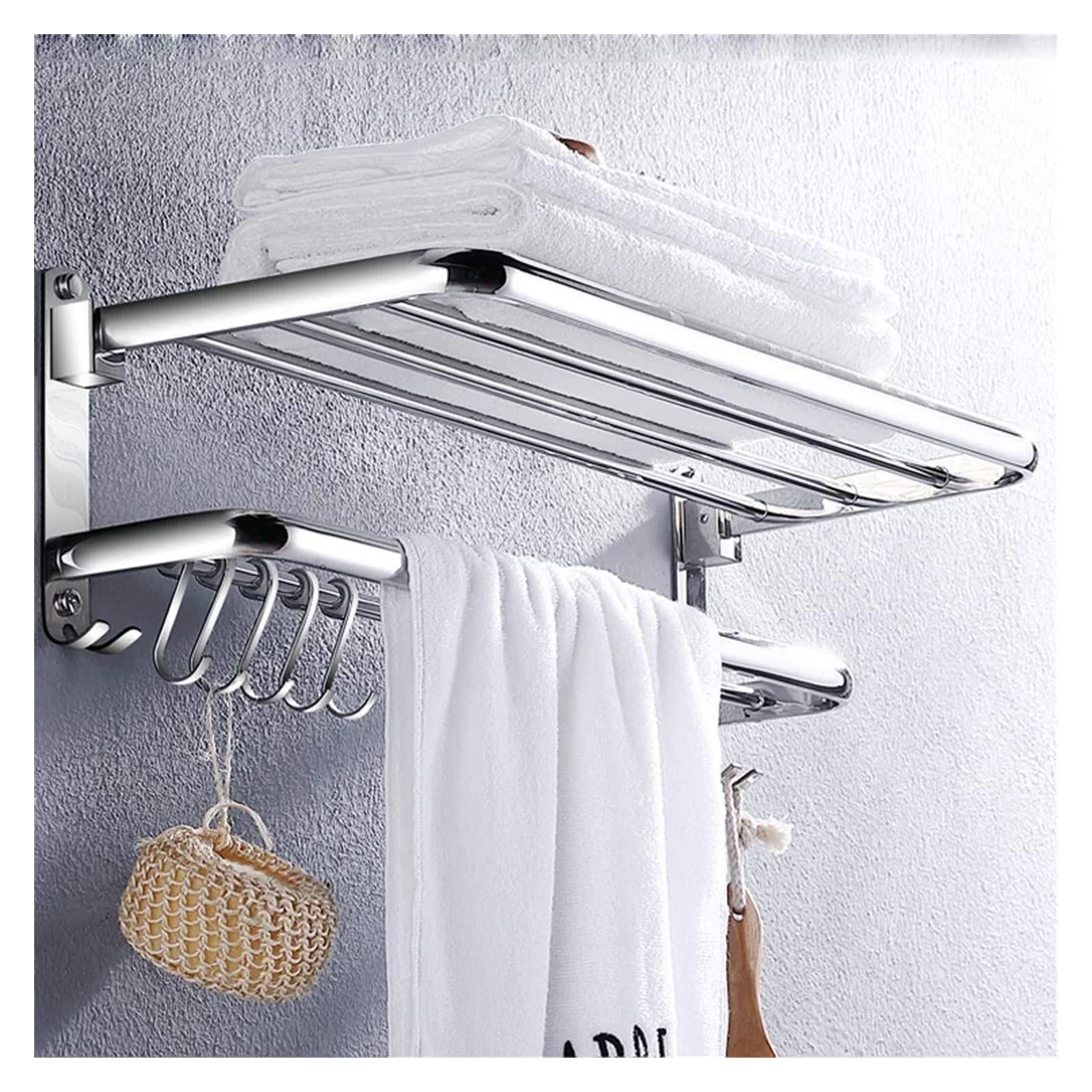 Crochet Mural Pliant, Crochet Pour Manteau, Serviette, Crochet