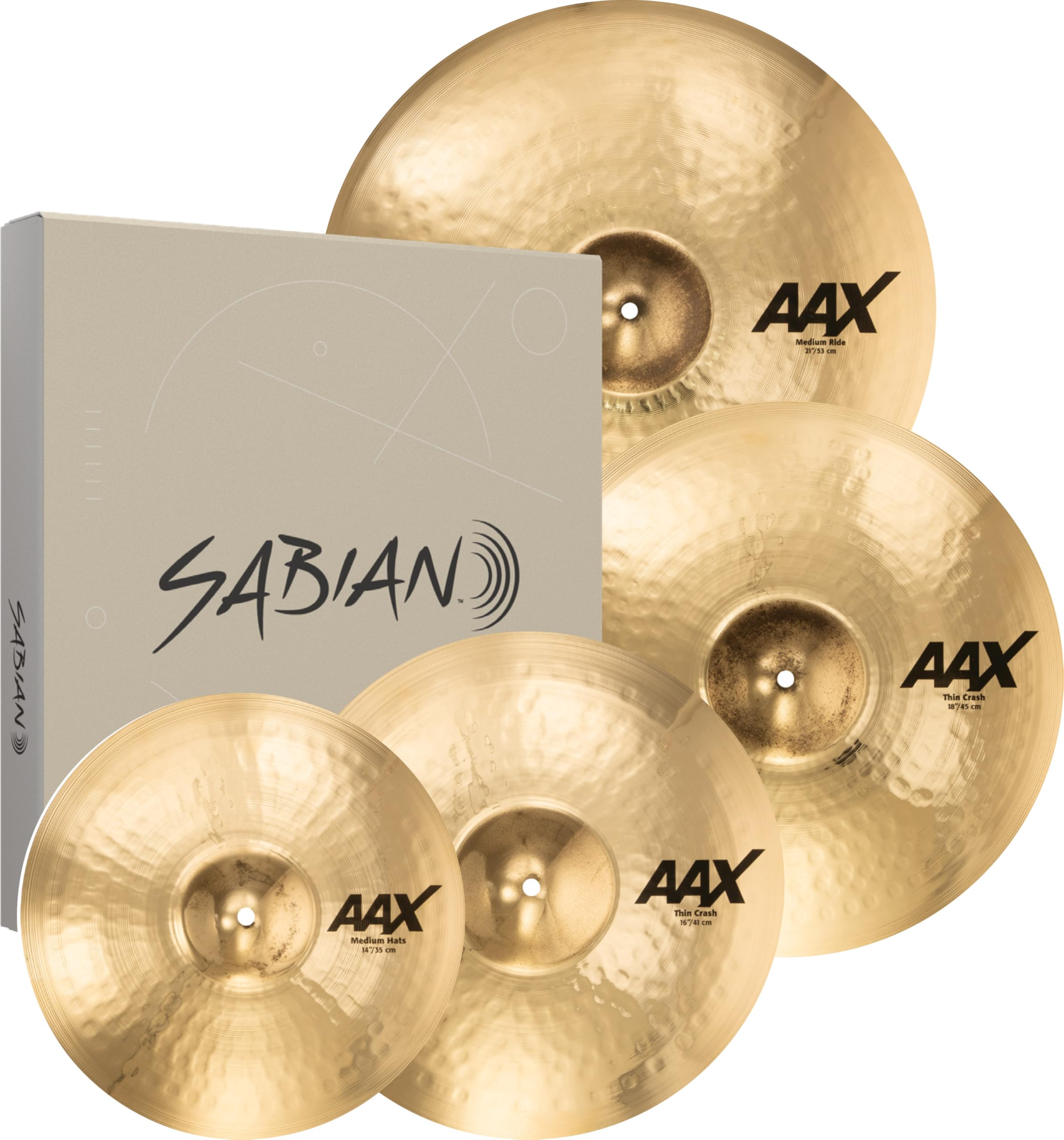 Amazon.com: Sabian AAX Cymbal Set (14