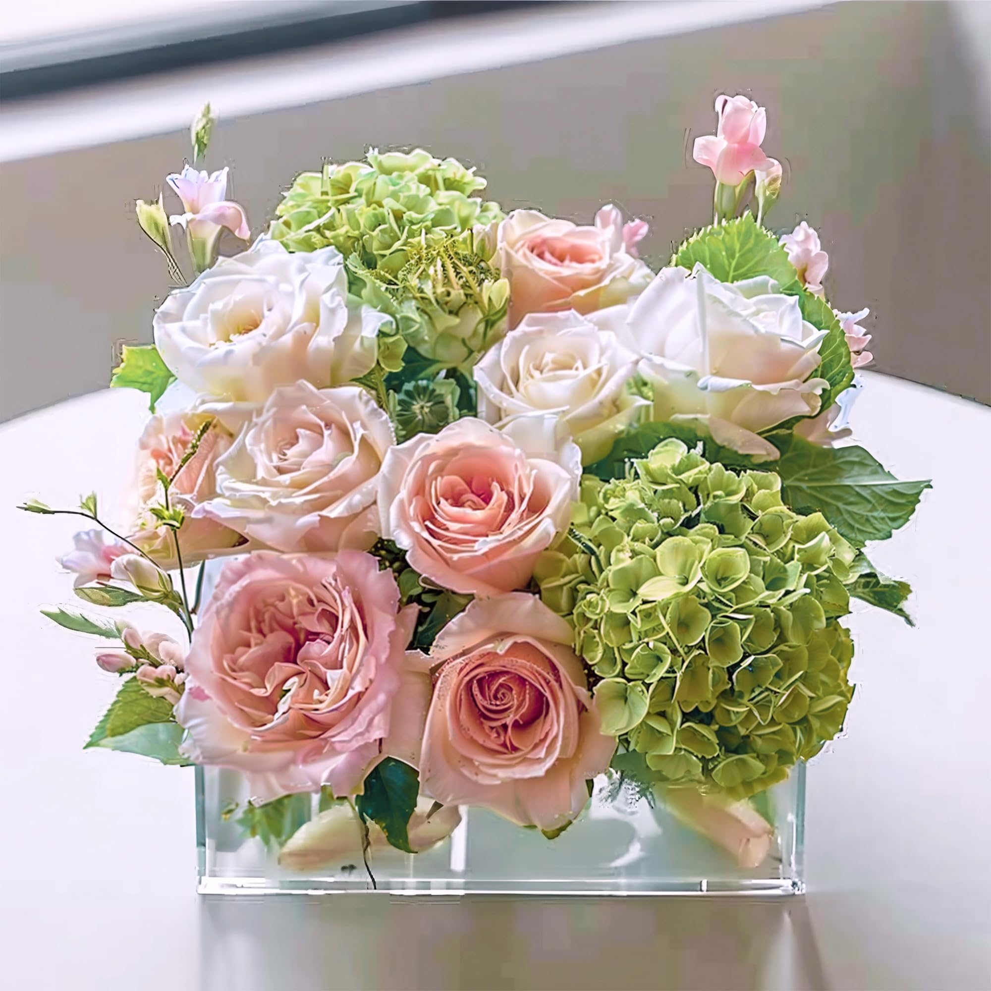 【studio riposo】【送料込】Acrylic flower Vase＊M Amazon.com: Koretech 4 Pack Acrylic Flower Vase, Clear Vase