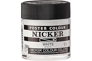 Knicker Poster Color 40ml 51 White- A perfect canvas for creativity