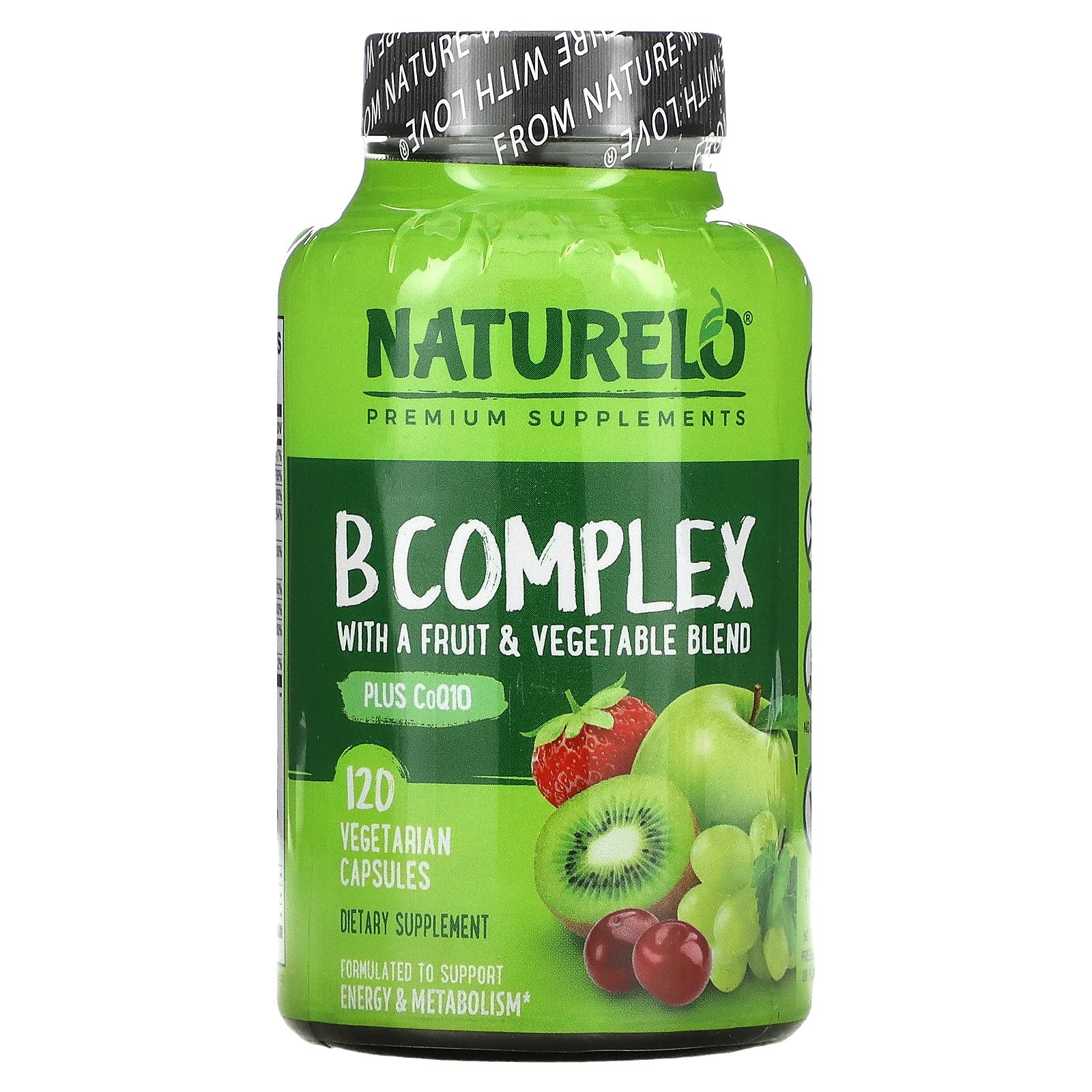 NATURELOB Complex with a Fruit & Vegetable Blend (120 Vegetarian Capsules)