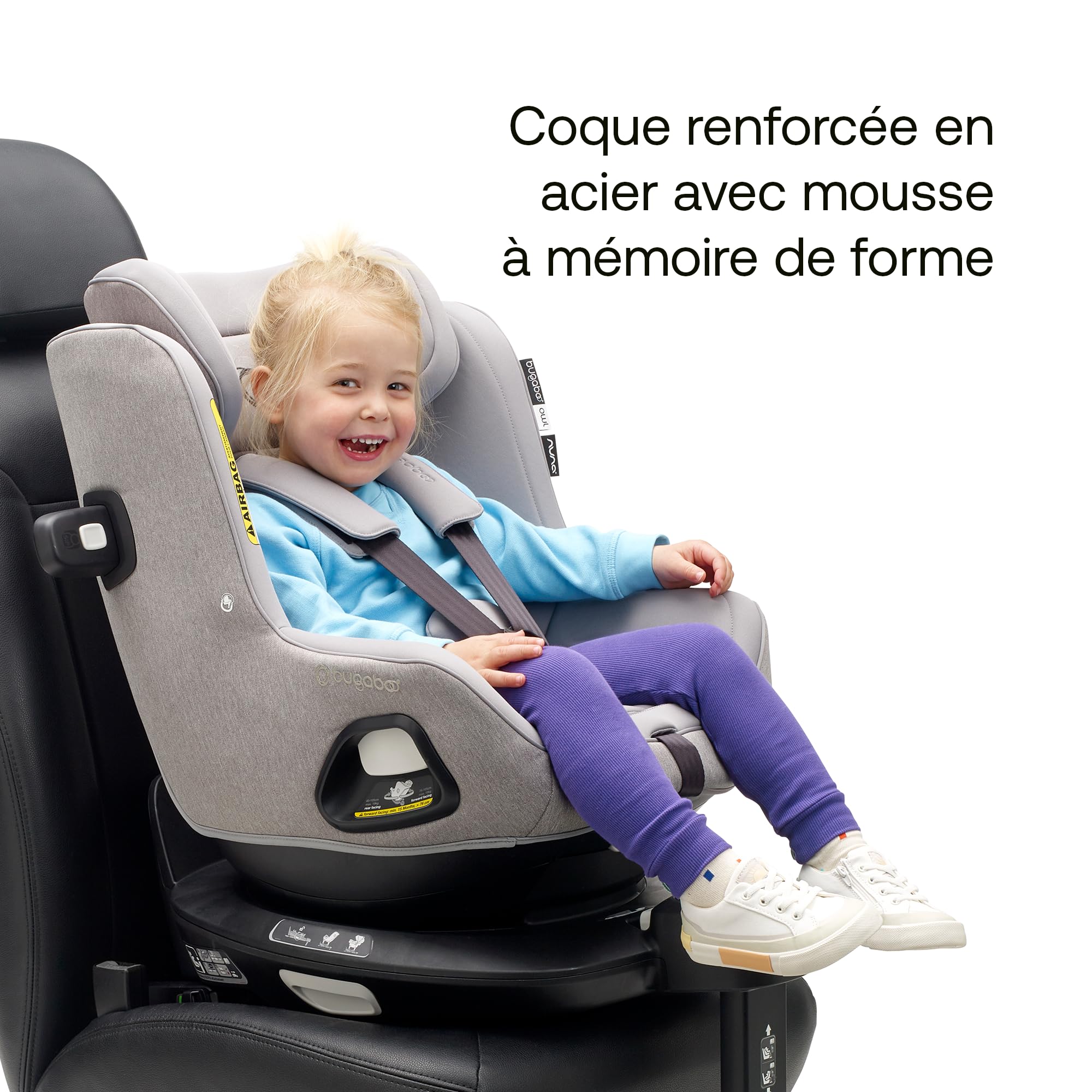 Bugaboo Owl by Nuna Siège auto de la naissance à 4 ans, 0-18 kg groupe 0+/2