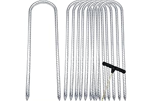 Trampoline Rebar Stakes - Heavy Duty Ground Anchors