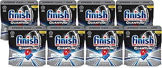 Finish - Quantum with Activblu technology - 120ct (8x15ct) - Dishwasher Detergent - Powerball - Ultimate Clean and Shine -...