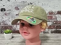 Vista 33 de Hepandy Embroidered Big Brother Hats Hermano mayor (gris lavado)