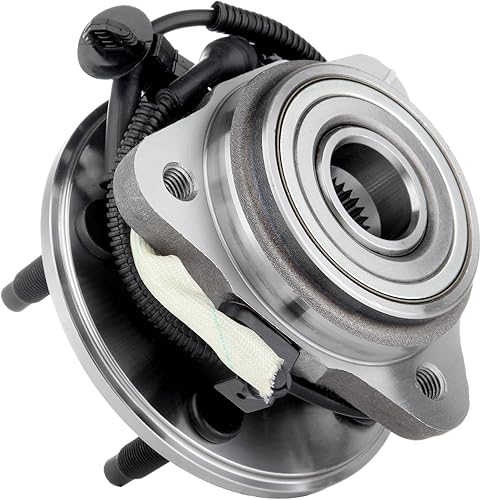 Miniatura 1 de SCITOO 515003 Nuevo cubo de cojinete de rueda delantera para Ford Explorer Sport Trac 1995-2001 para Ford Explorer 5 lengüetas Kit de montaje de eje