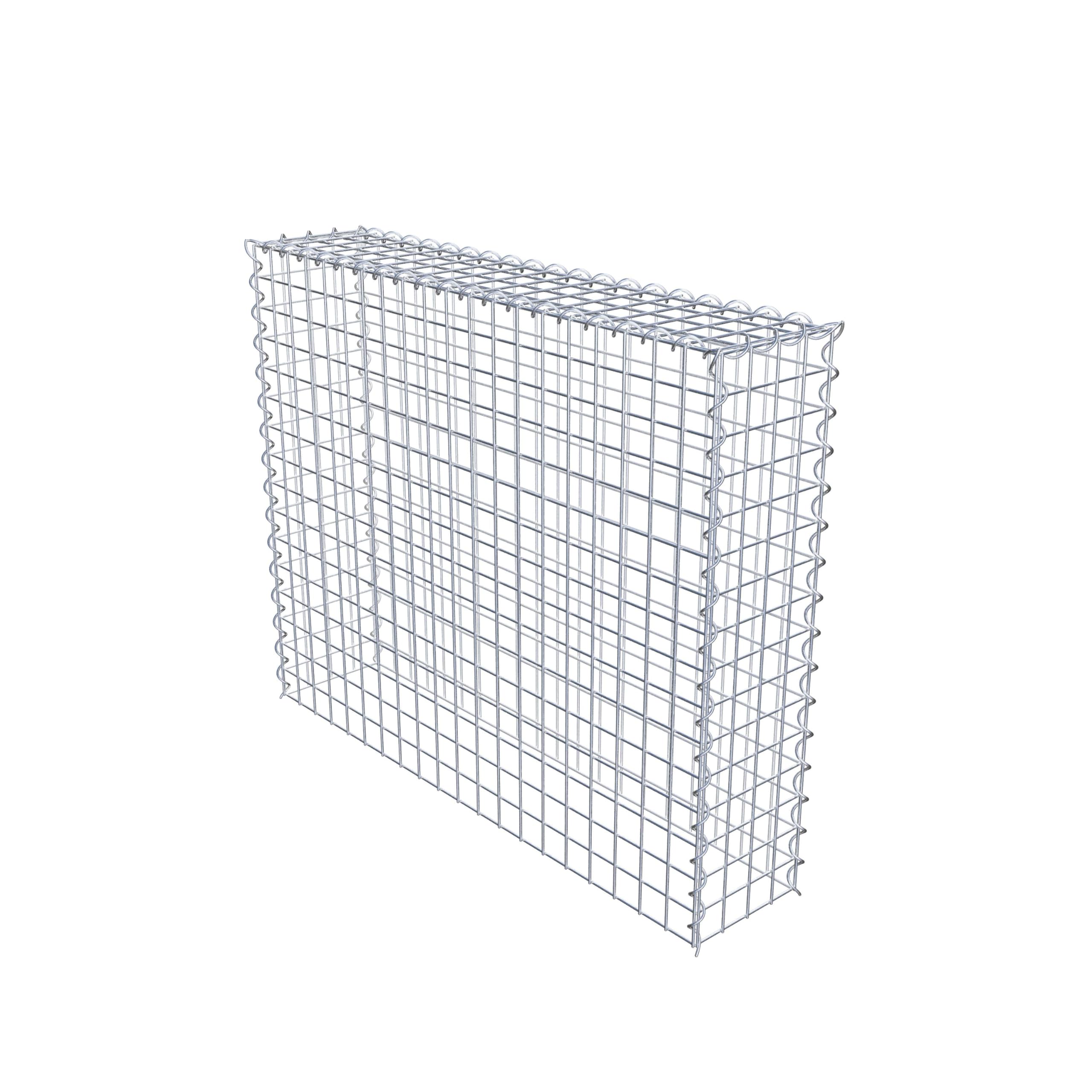 Gabiona - Rejilla Con Malla De 5 X 10 Cm - Dimensiones: 100 Cm X 60 Cm