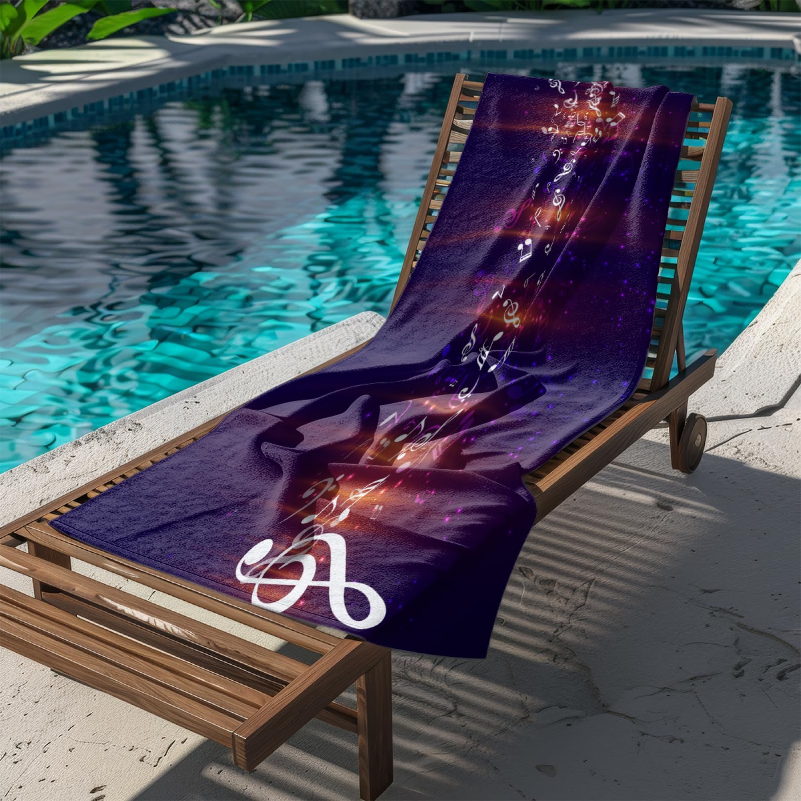 Toalla Playa Púrpura Blanca Rosa Toallas Baño Grandes Suave Toalla Microfibra Sin Arena Toallas de Baño Piscina Ducha Absorbente Secado Rápido Beach Towel para Viajes, Natación, Camping 200x220cm