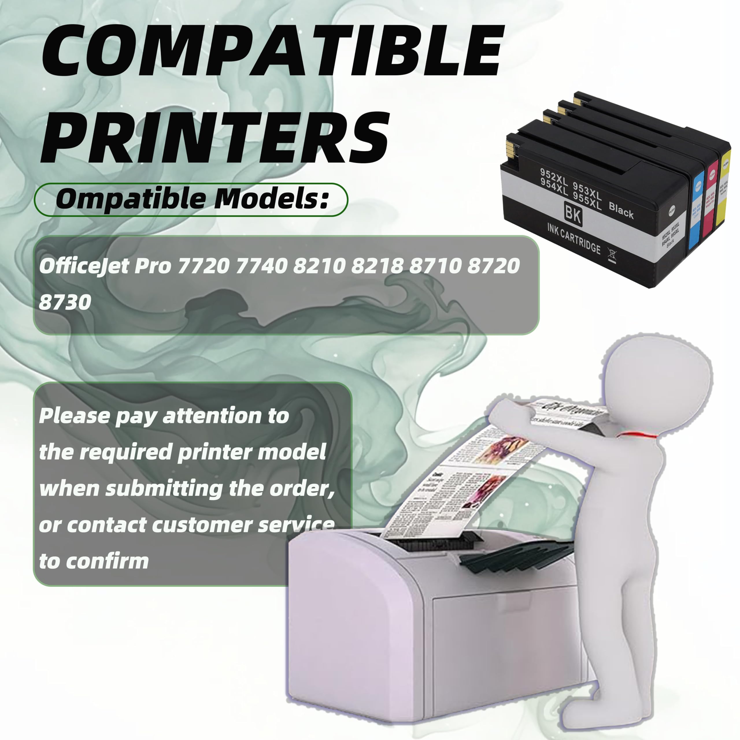 Amazon.com: 955XL 955 XL Ink Cartridge for HP 955 Ink Cartridges