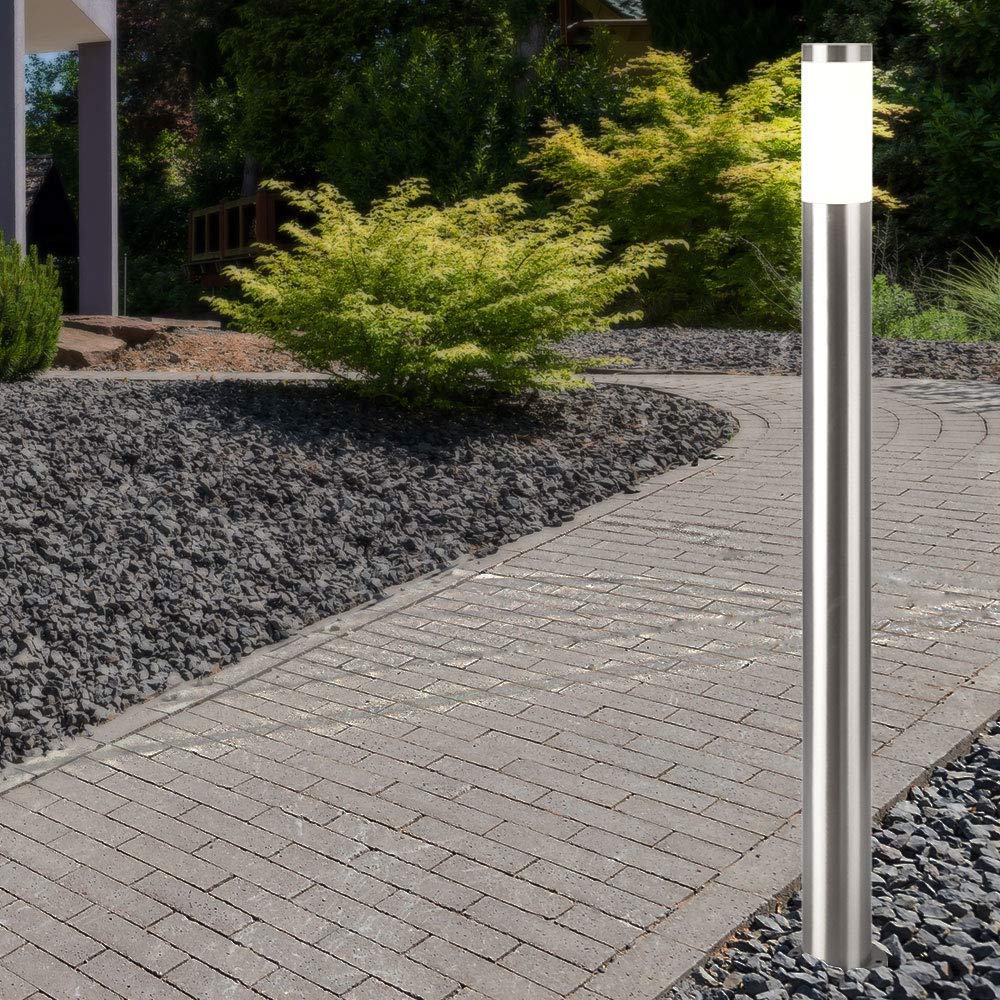 Außen Garten Stand Wege Boden Leuchte Lampe Hof Beleuchtung Edelstahl