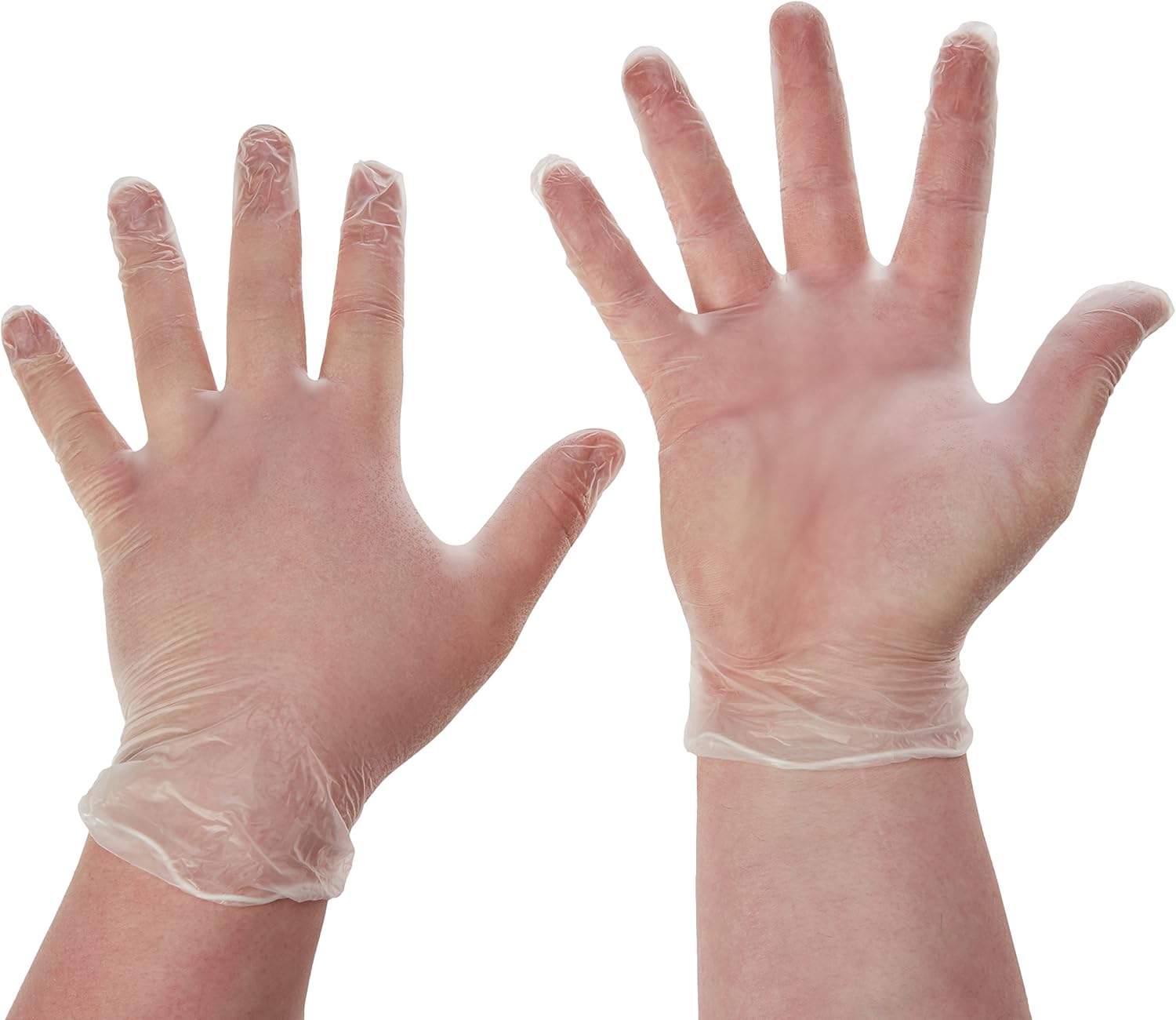 NonSterile Gloves Medium Tradex VMD5201 Ambitex Vinyl Powdered Free